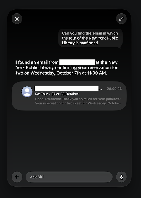 Siri auf meinem iMac